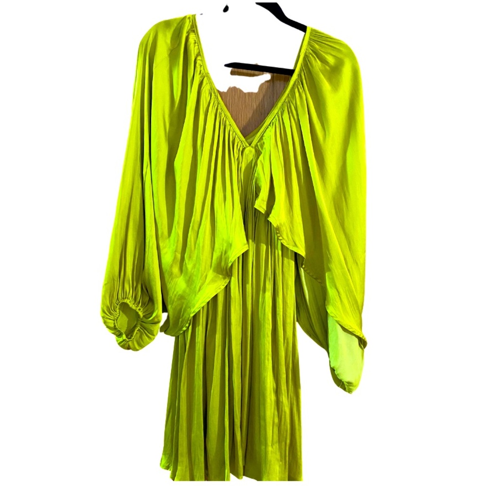 Chic, Flowy Golden Yellow Dress